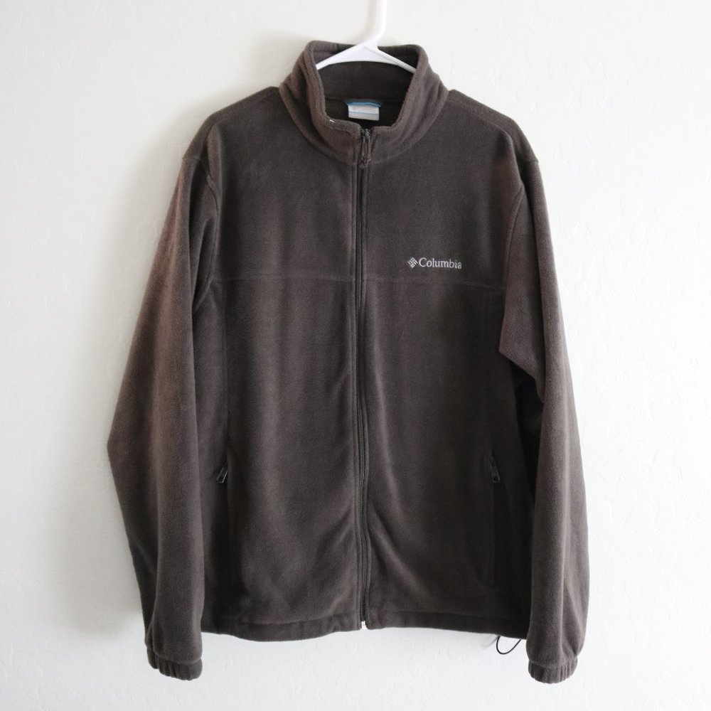 Columbia Men's Fleece Full Zip Jacket Size L